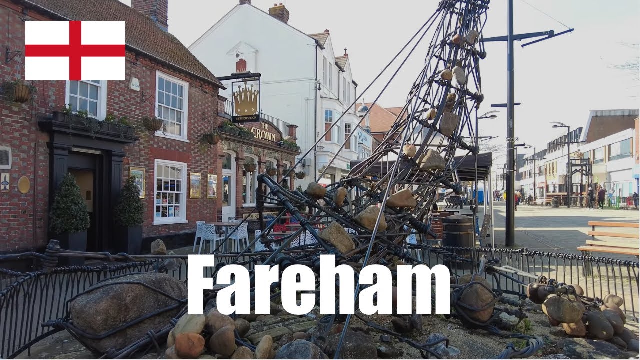 Fareham 🏴󠁧󠁢󠁥󠁮󠁧󠁿 | DJI Pocket 2 | Binaural 🎧 ASMR | 4K 60