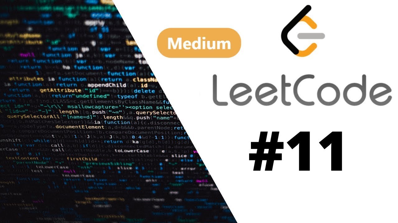 [Java] Leetcode 11. Контейнер с наибольшим количеством воды [Два указателя #5]