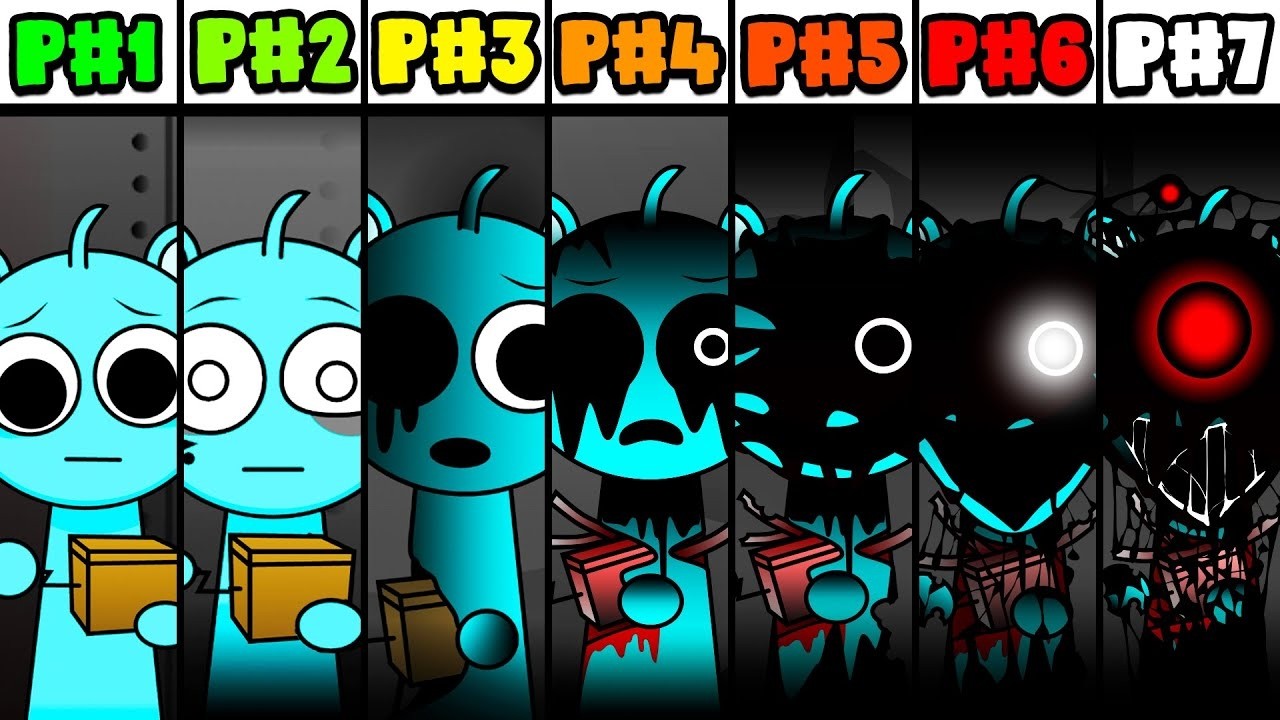 Phase 1 VS Phase 2 VS Phase 3 VS Phase 4 VS Phase 5 in Incredibox Sprunki Corruptbox But Sprunki!