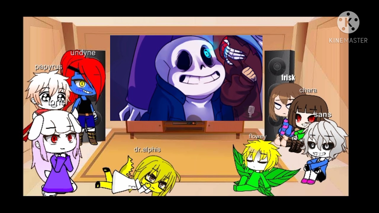 undertale reagindo a undertale vomics-curtas#3 (especial de natal