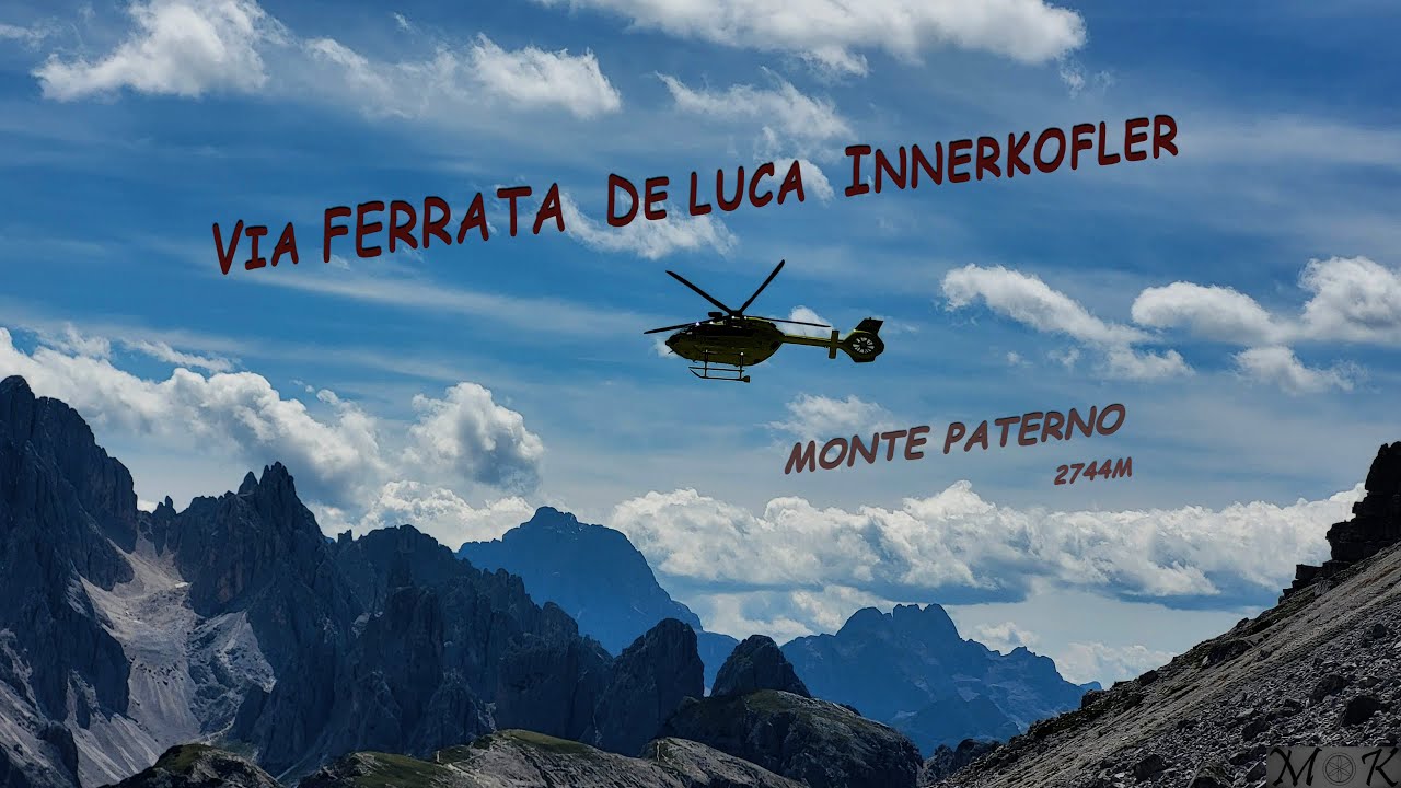 Dolomity - Monte Paterno 2744m / Via Ferrata De Luca Innerkofer / #insta360