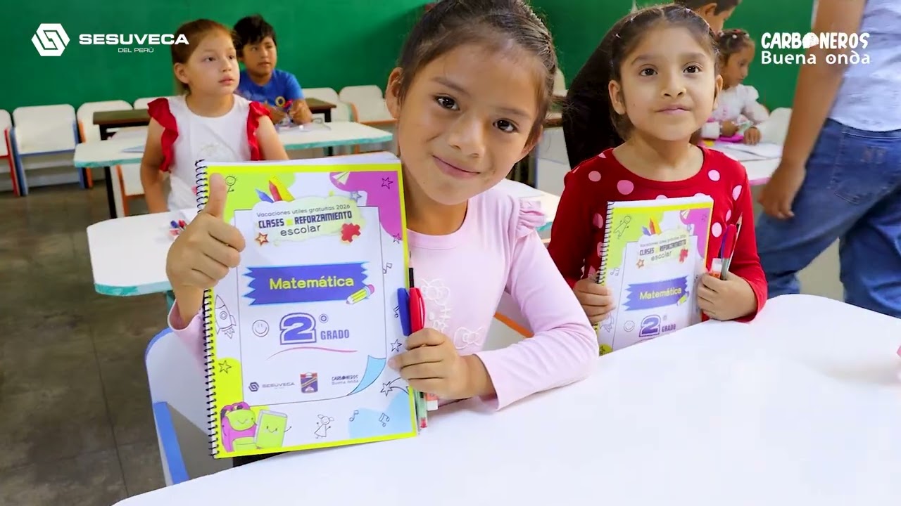 Sesuveca inicia Reforzamiento Escolar Gratuito 2026 en Salaverry
