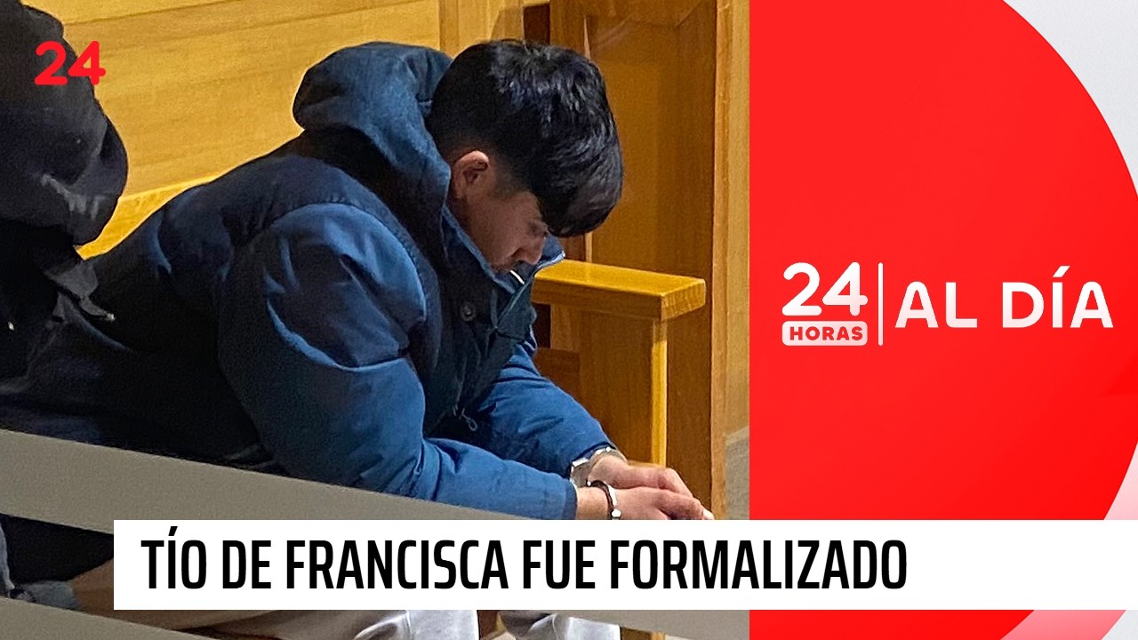 T&iacute;o de Francisca formalizado por femicidio y porte de armas | 24 Horas TVN Chile