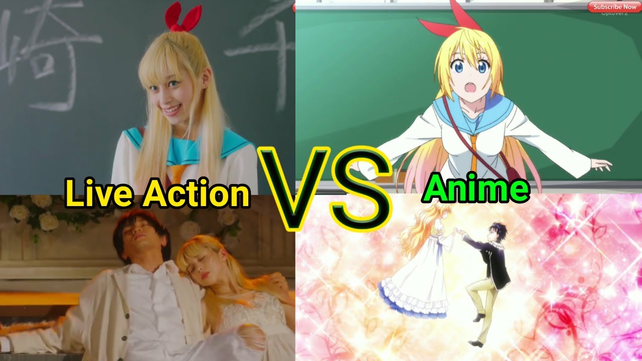 Nisekoi - Anime Vs Live Action (Sub Indo)