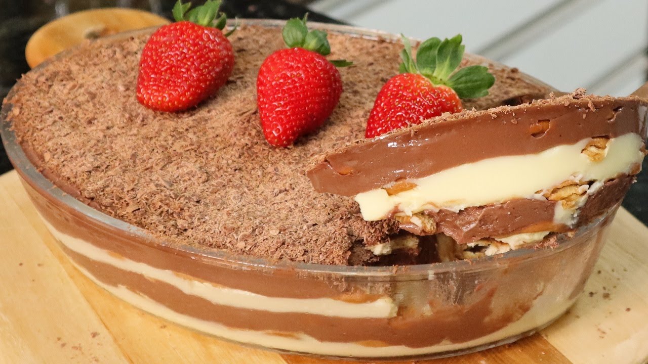 DEL&Iacute;CIA!!! SOBREMESA GELADA - MEGA F&Aacute;CIL - DELICIOSA E R&Aacute;PIDA