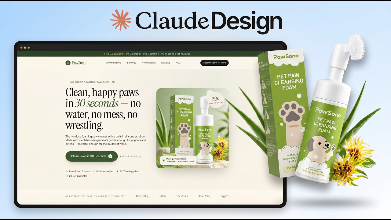Я создал интернет-магазин с помощью ИИ за 15 минут (Claude Design)