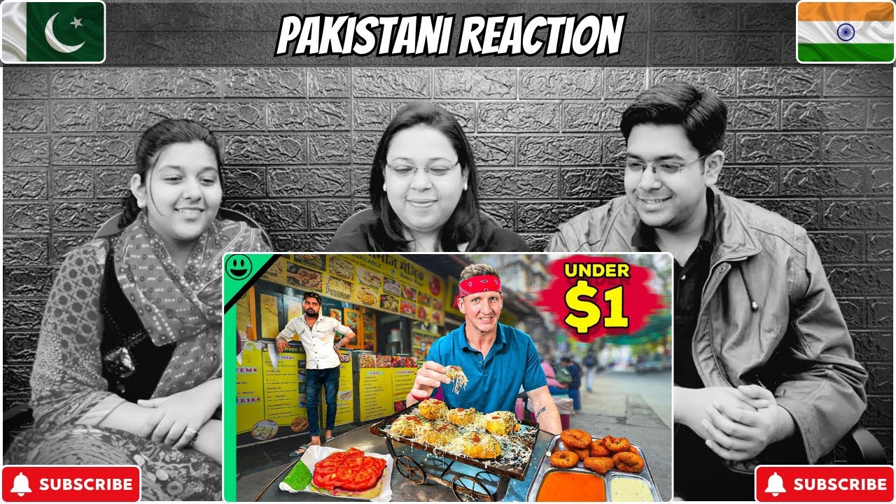India's Street Food Dollar Menu | Reaction!