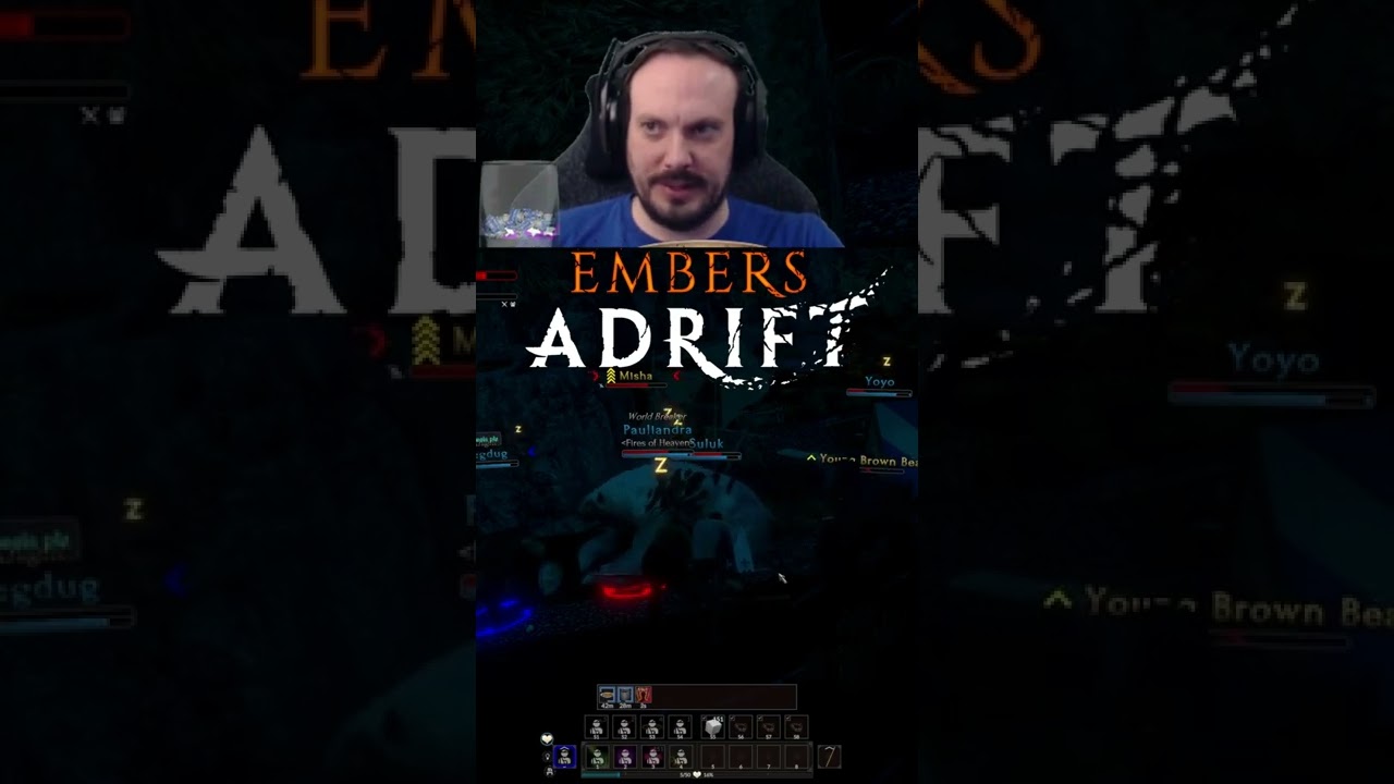 Misha Is Not Playing Around! Embers Adrift #shorts #embersadrift #mmorpg #oldschool #hardcore