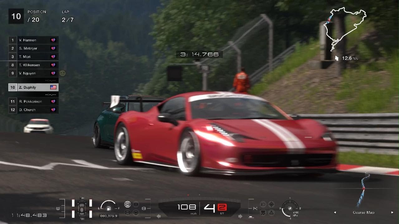 Gran Turismo 7 Nurburgring 7 Lap Challenge