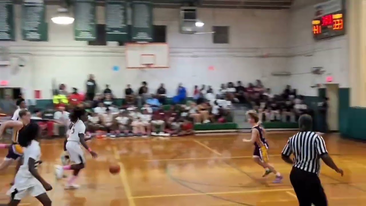 Brushon Barnes Jr #5  Highlights vs Doyle Jr high 