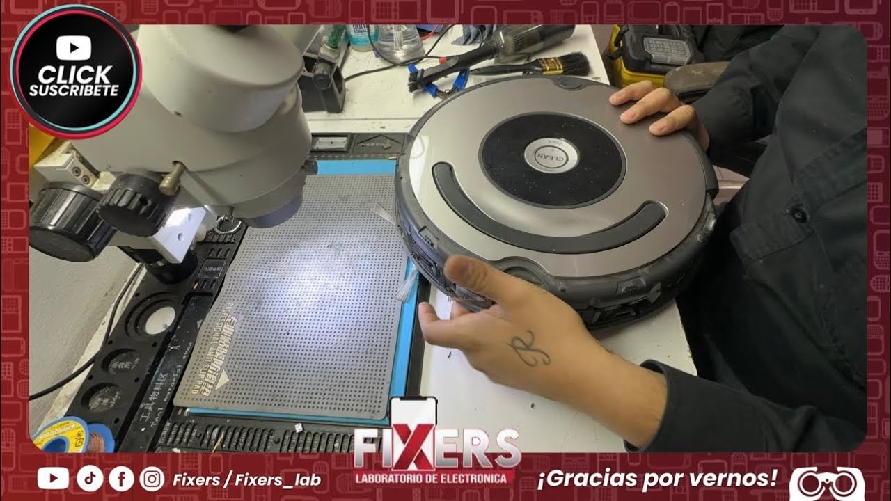 Irobot roomba 677 no regresa sola al dock de carga. Falla de sensor de regreso a dock.