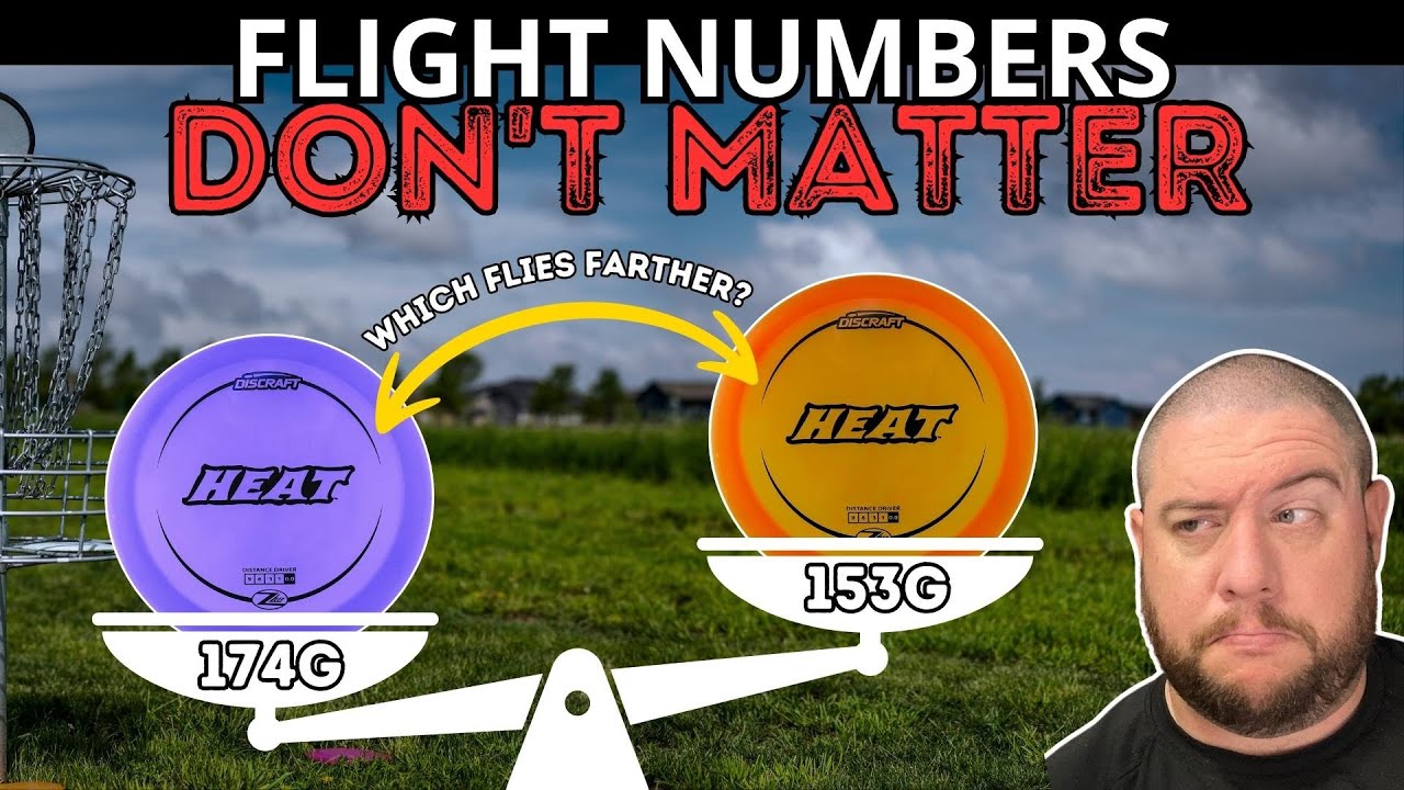 How does weight affect the flight of a disc?