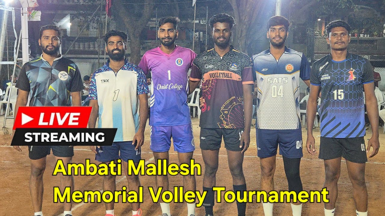 Naveen, Farhan, Mahindra 🆚 Sai & Aditya | #kamalvideos | Live Stream | Telangana volley tourney |