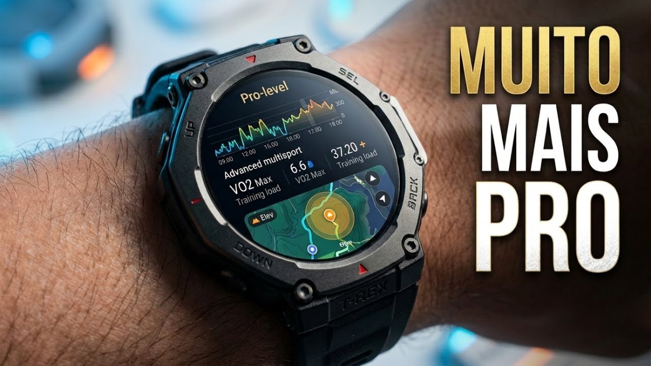 Amazfit T-Rex 3 Atualizou! Zepp OS 5 Deixou o Relógio MUITO Mais Pro 🔥