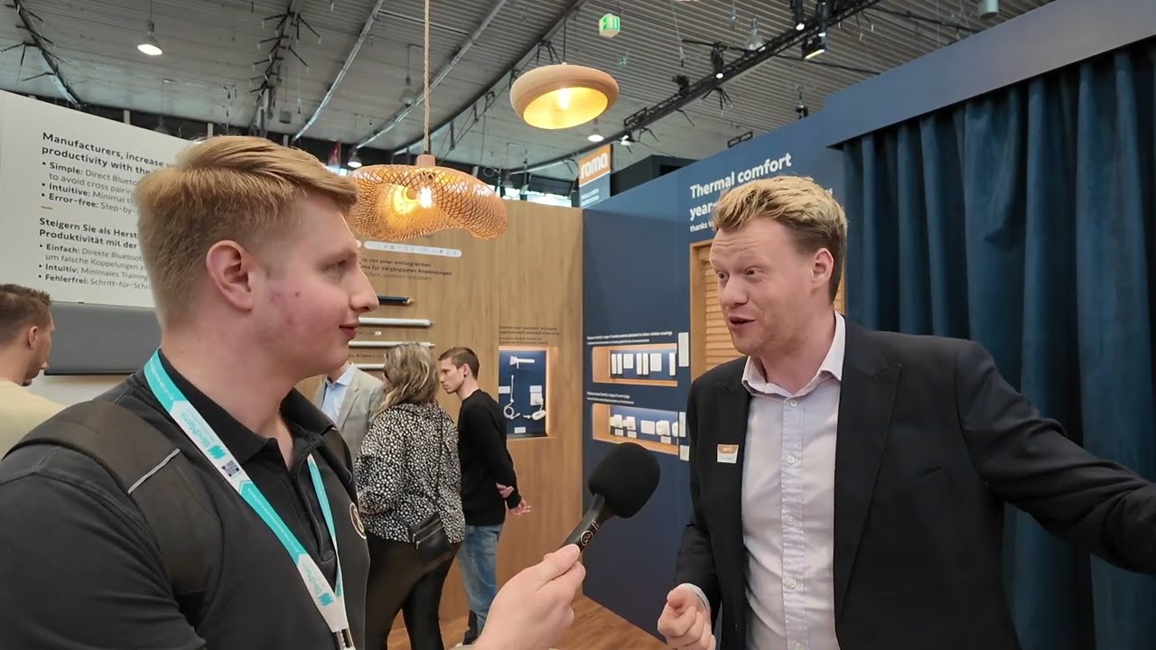 Somfy Zigbee motors launched at R+T Expo 2024 - Umbra Shading