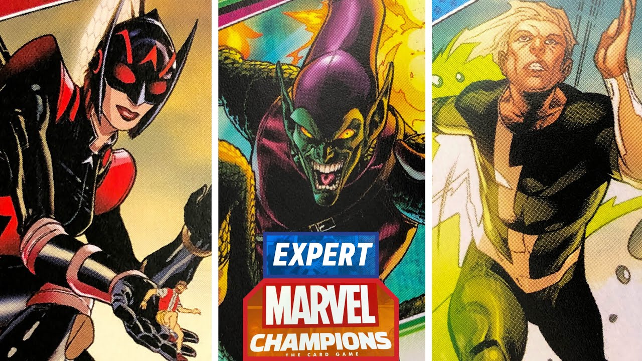 QUICKSILVER Team-Up With WASP vs Expert GREEN GOBLIN Mutagen Formula MARVEL CHAMPIONS