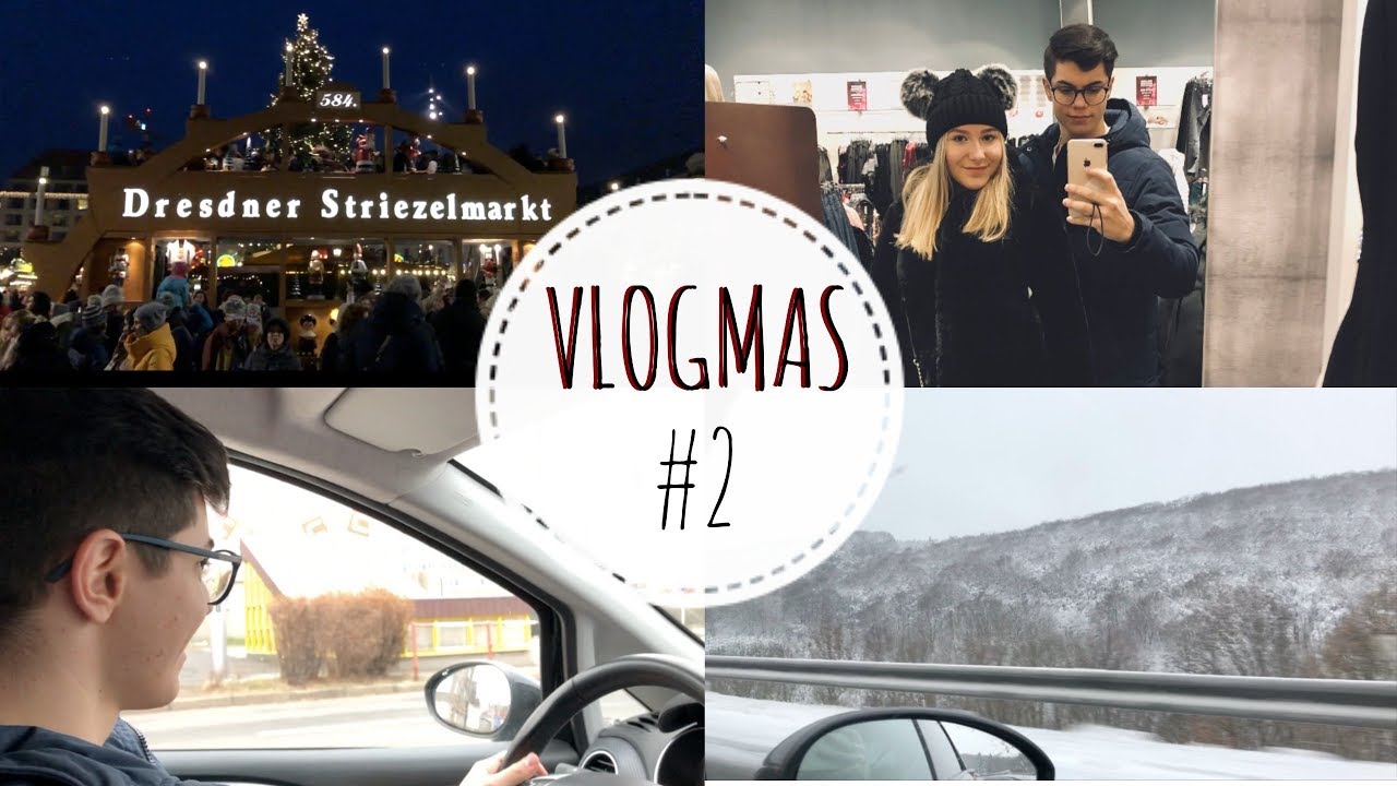 Úplně spontánní výlet do Drážďan| VLOGMAS #2| feat. Francesco Rossi