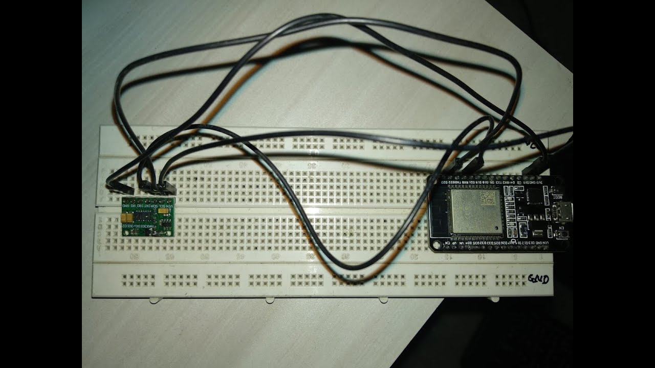Pulse Oximeter using ESP32, MAX30100 and Ubidots dashboard #MAX30100