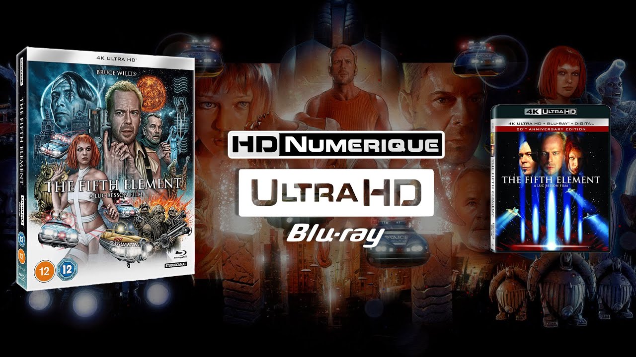 Le Cinquième Elément (The Fifth Element) : 4K UHD (USA - Sony Pictures) vs 4K UHD (UK - Studiocanal)