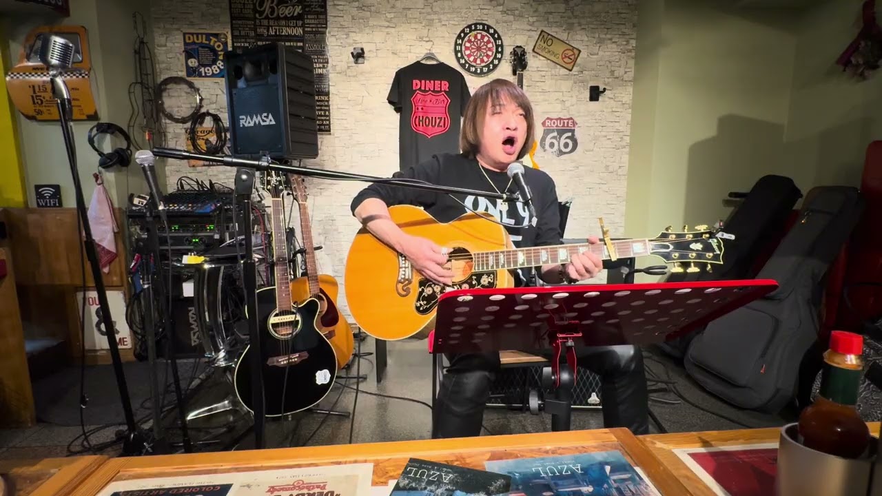 岡　史明+ザ・ローリングソバット　ダイナーチョウジ　2026年1月25日　大宮
