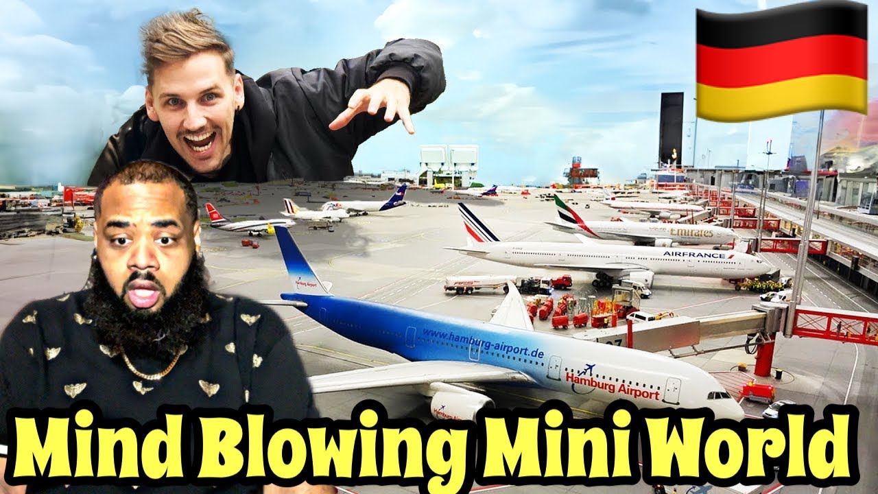 AMERICAN REACTS to MINIATURE WUNDERLAND in Germany | $50 Million Miniature World 🇩🇪
