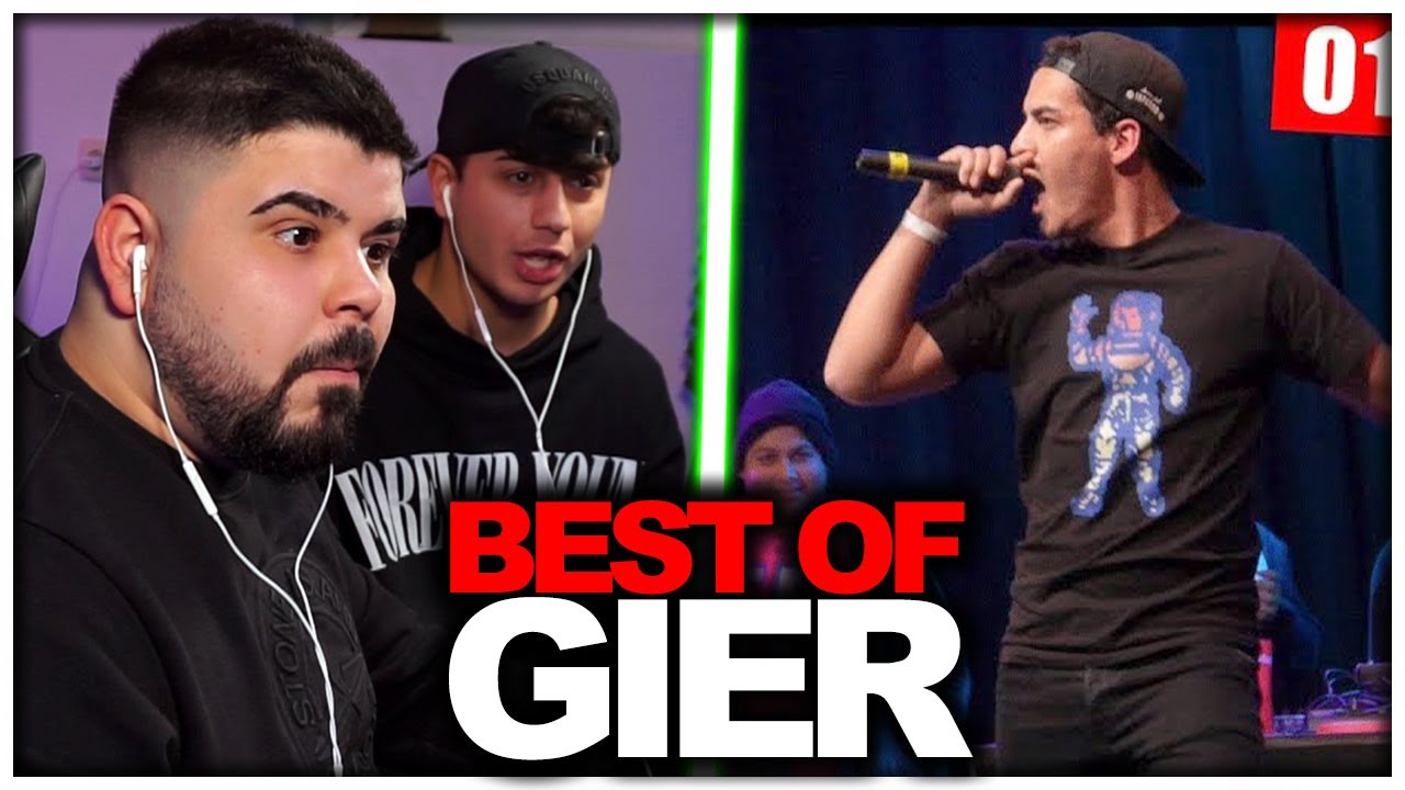 ER RAPPT EIGENEN SONG!! 😨 BEST OF GIER (Cypher) Reaction