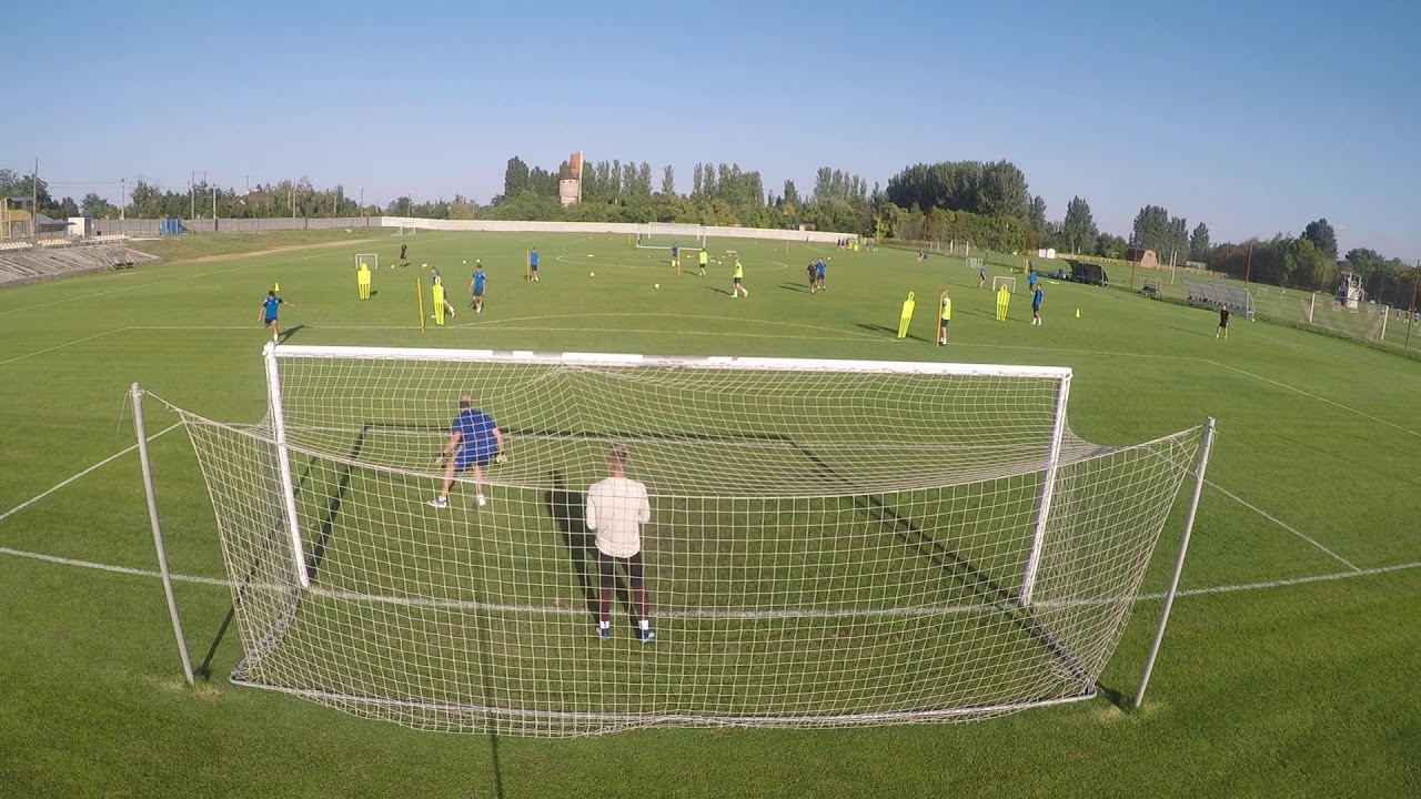 Training with national team of Finland