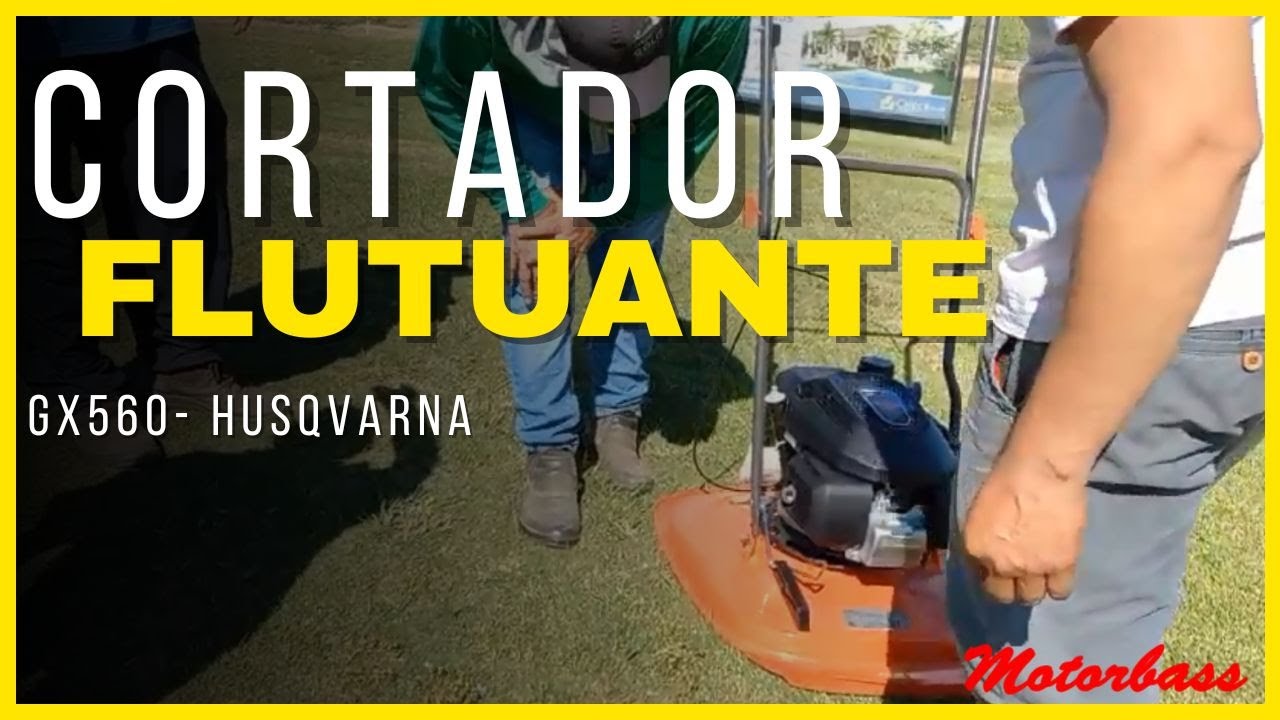 Entrega Técnica Cortador Flutuante GX-560 HUSQVARNA!