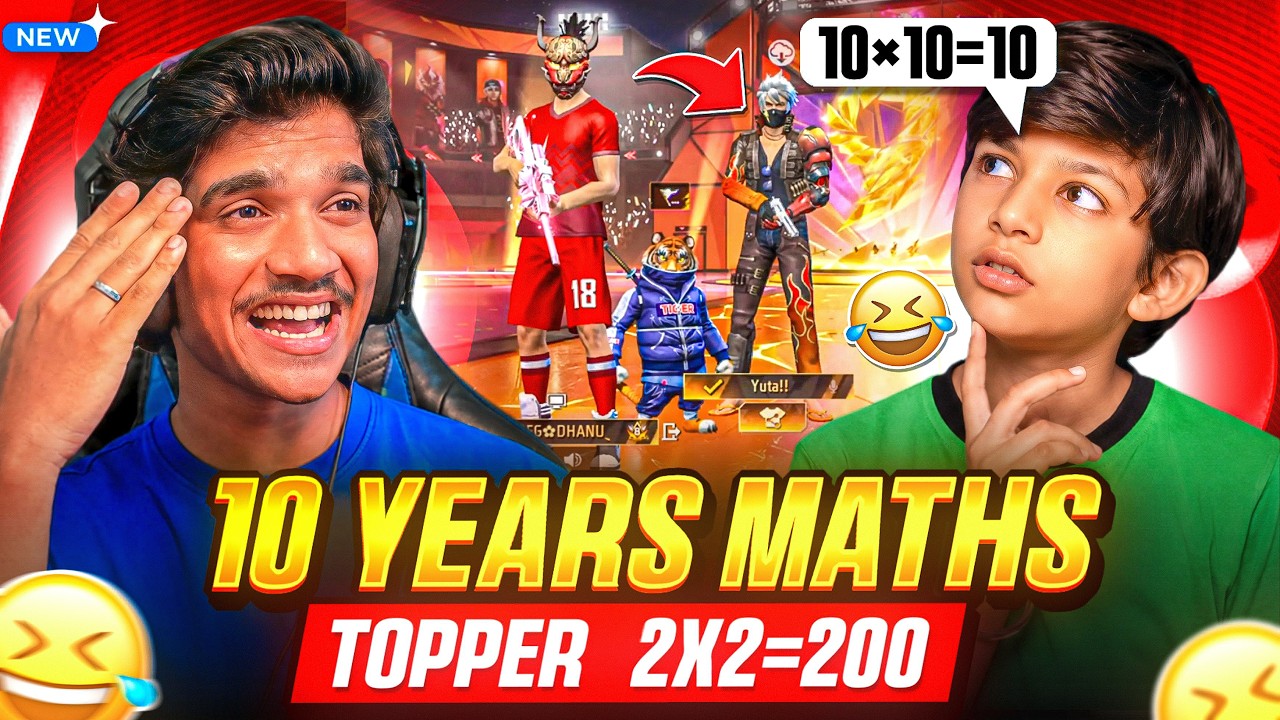 💀 10 Years Old Kid Said 2&times;2 = 200 😂 | Funniest Guild Test Ever | Free Fire Telugu #dfg #freefire