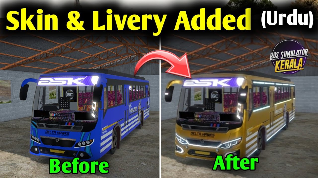 Bus Simulator Kerala Skin Kaise Download Kare | Bus Simulator Kerala Livery Install Guide