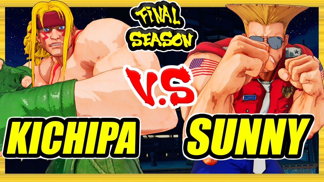 SFV CE 🔥 Kichipa (Alex) vs Sunny (Guile) 🔥 Ranked Set 🔥 Street Fighter 5