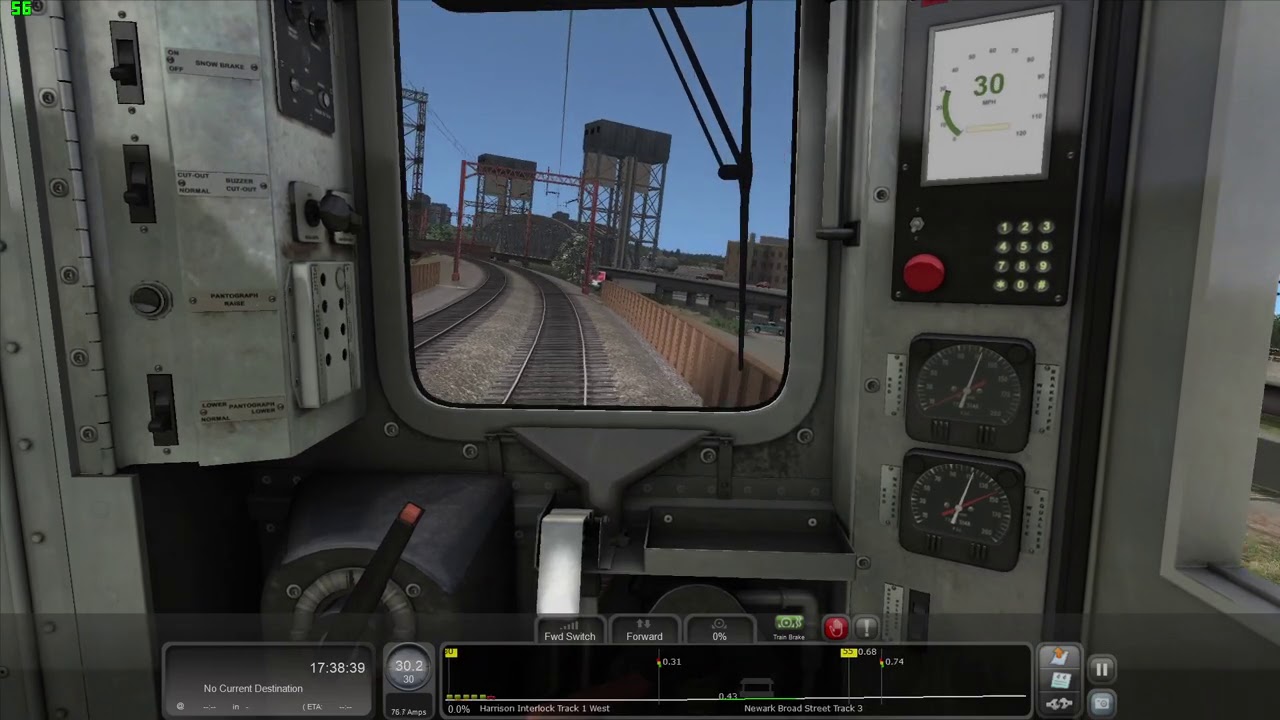 Train Simulator 2021 NJ Transit Arrow III MU Cab Ride Montclair - Boonton Line Train 267