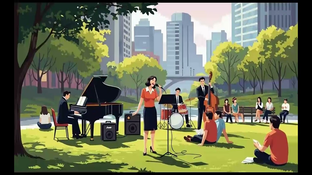No More Worries | Vintage Morning in a Jazz Cafe 🎷 Warm Female Vocals & Piano Trio