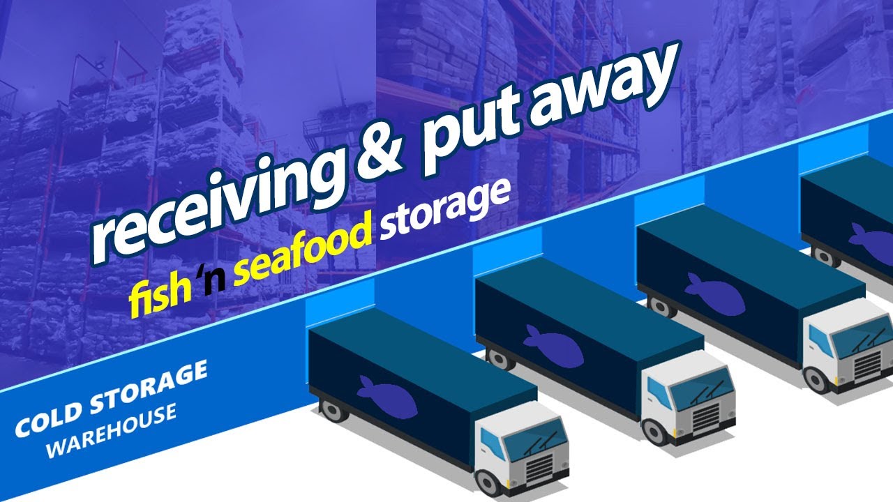 Receiving & Putaway in Cold Storage Warehouse #coldstorage #supplychain #inventorymanagement