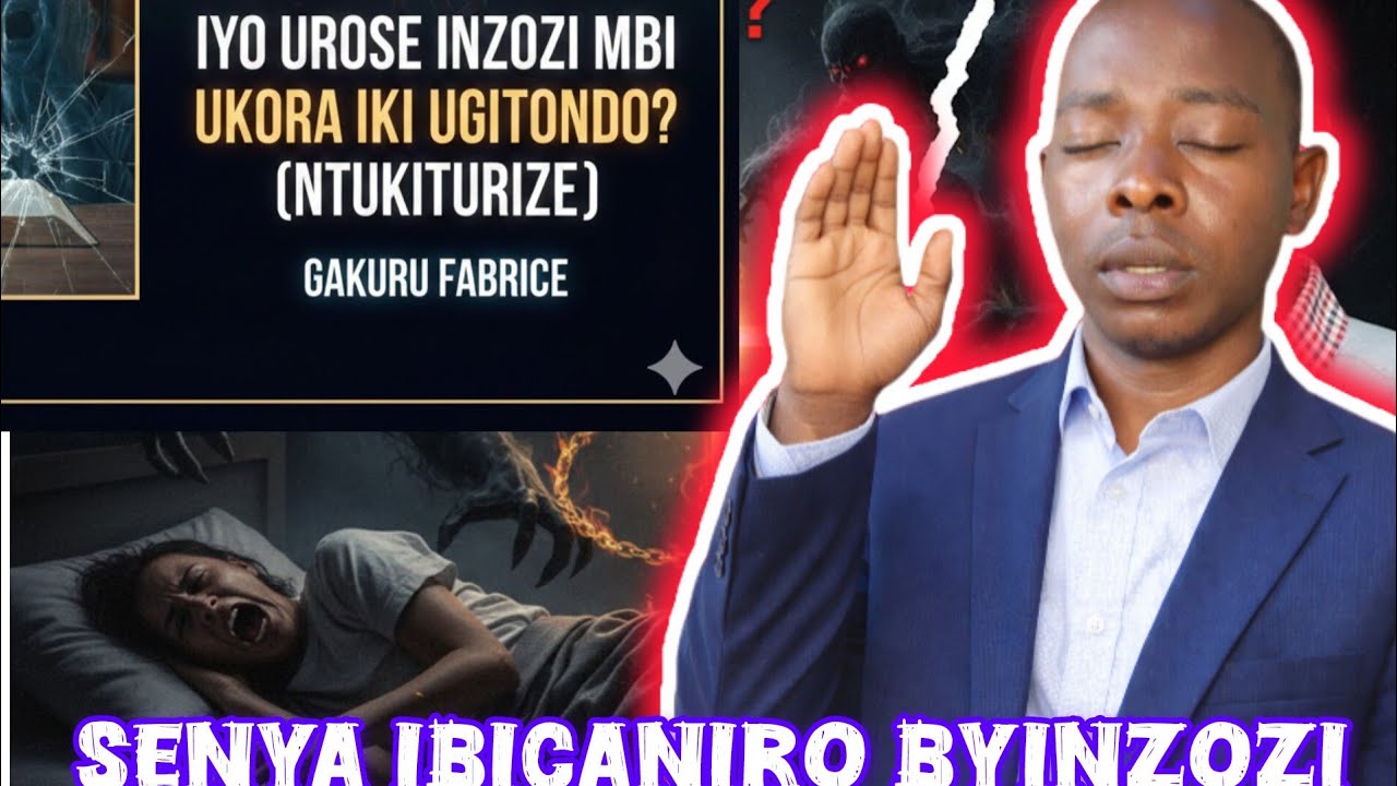 ISENGESHO:Bohoka Kuminyururu Yumwanzi Ya Gusuye munzozi (deliverence prayers from dreems)