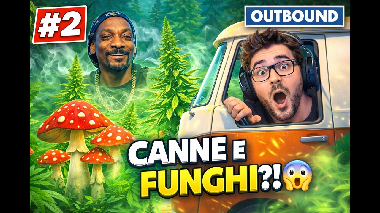 VIVO IN CAMPER E TROVO CANNE E FUNGHI?! 🍄🌿 | OUTBOUND #2