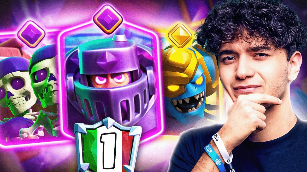 Arrivo 1° in ITALIA con MK SPACCAMURO e MEGA SGHERRO EROE!? - Clash Royale ITA
