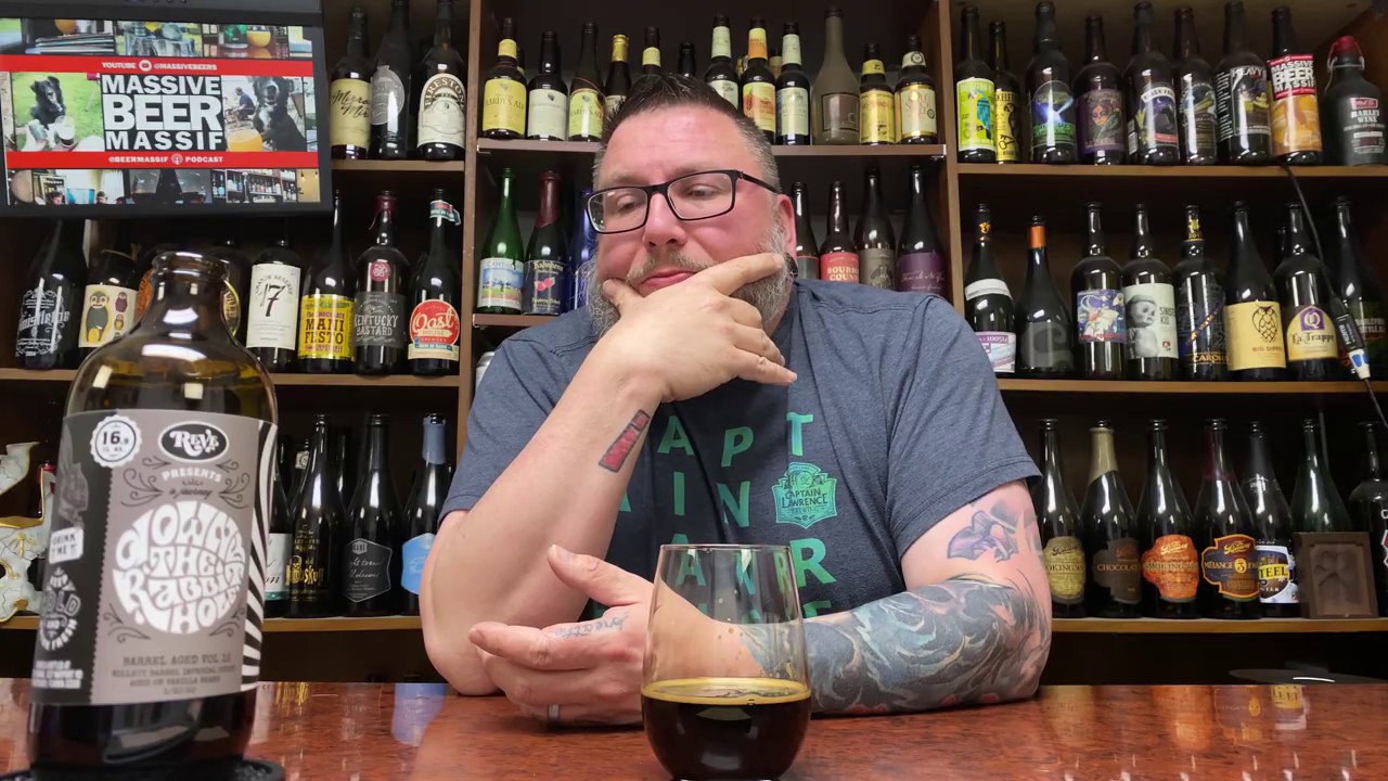 Massive Beer Review Reve Brewing Vol 12 Willet Barrel Aged Imperial Stout w/ Vanilla Bean