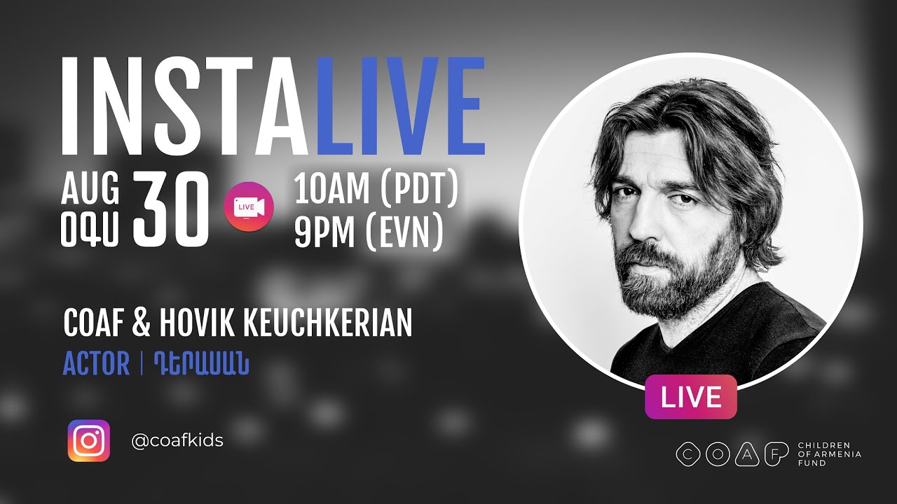 INSTALIVE with Hovik Keuchkerian