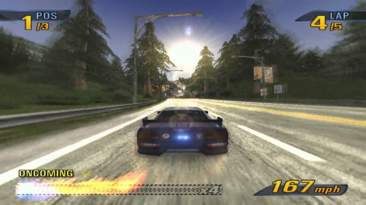 Burnout 3 Takedown Full HD gameplay on PCSX2