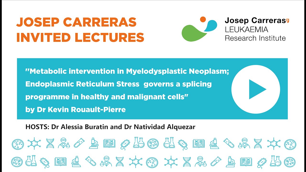 Dr Kevin Rouault-Pierre: ''Metabolic intervention in Myelodysplastic Neoplasm
