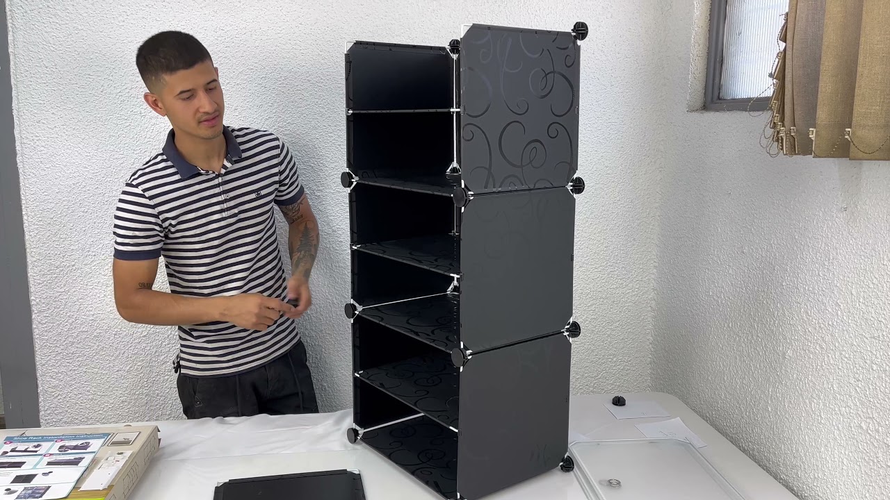 Zapatero Organizador De Zapatos Armable Combinación Libre 6n
