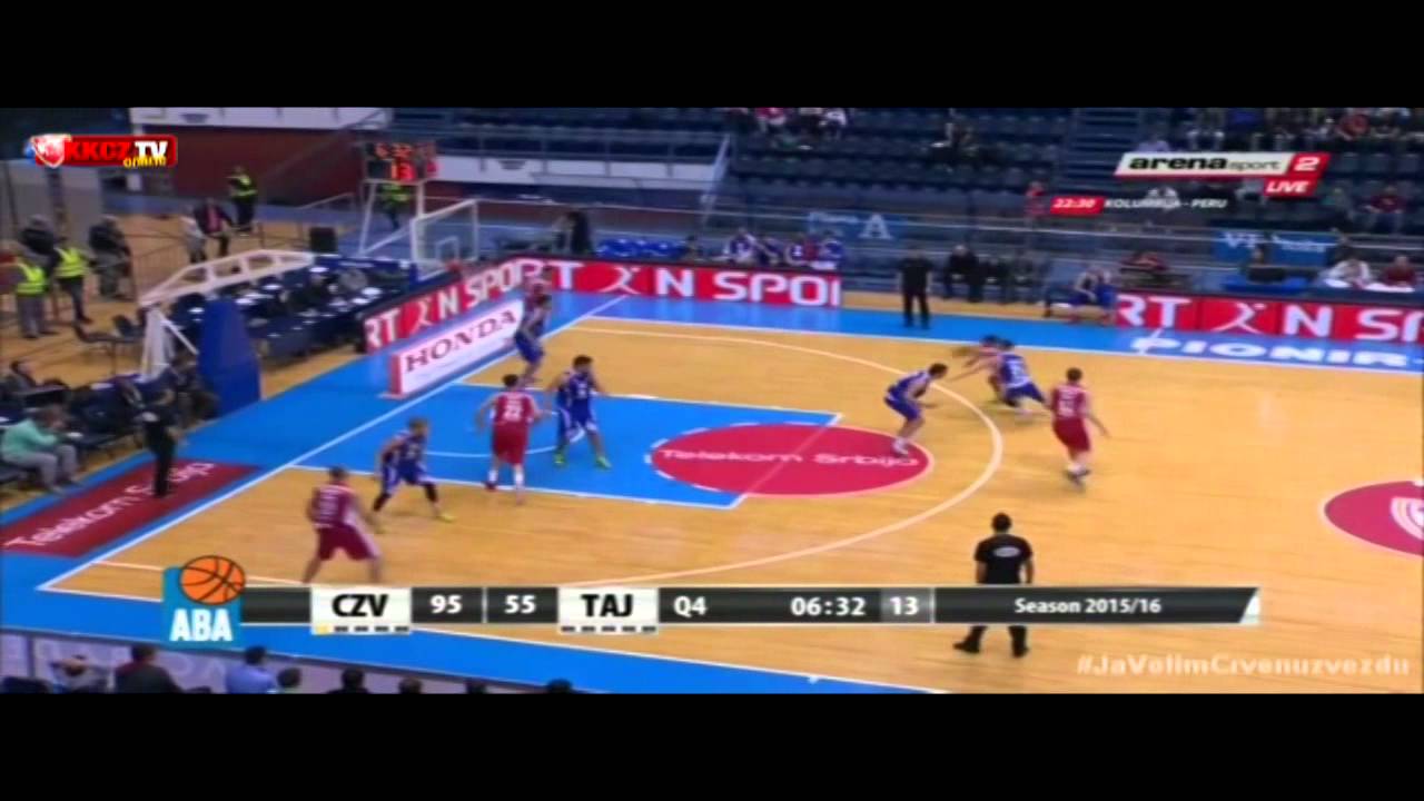 Crvena zvezda Telekom - Tajfun 113:66 | Rebić: Igrač utakmice [ABA lige,4 Kolo 08.10.2015]