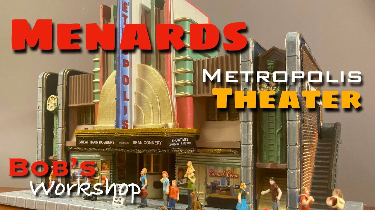 Menards Metropolis Theater Product Review in O Gauge / Scale for Lionel Williams MTH Layouts