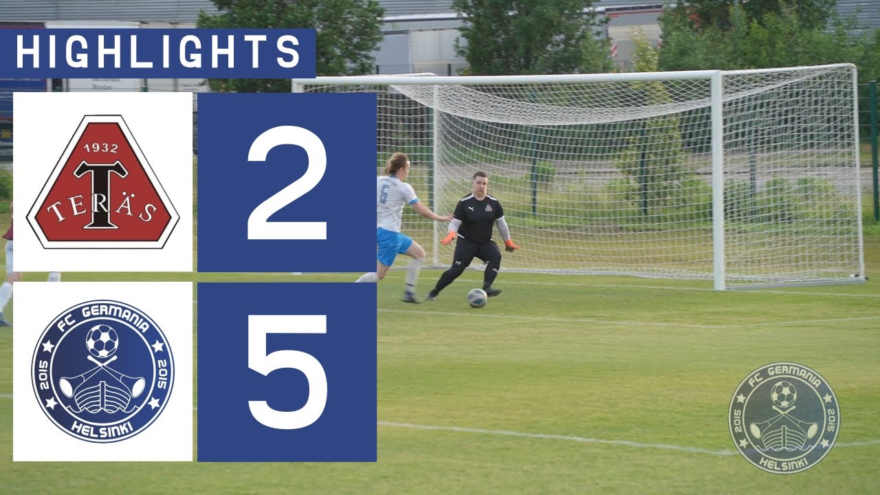 [Miesten Vitonen] Tokoulan Ter&auml;s/U23 vs FC Germania Helsinki 2-5 (2-2) | Last 4 goals