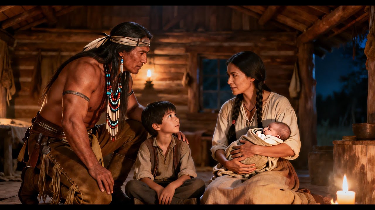 You Need a House, and I Need a Mother for My Children.The Apache’s Proposal Changed Her Fate Forever