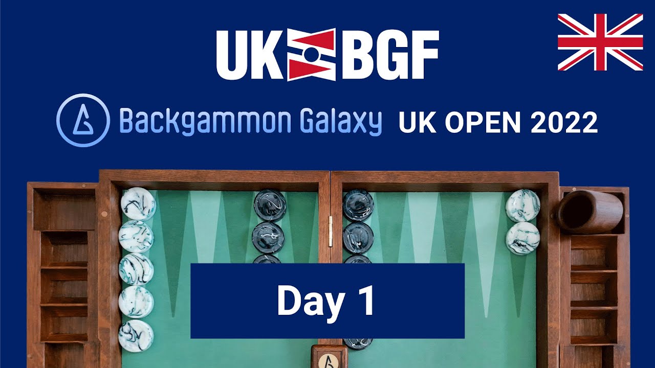 🏆Backgammon Galaxy UK Open 2022 Day 1🏆