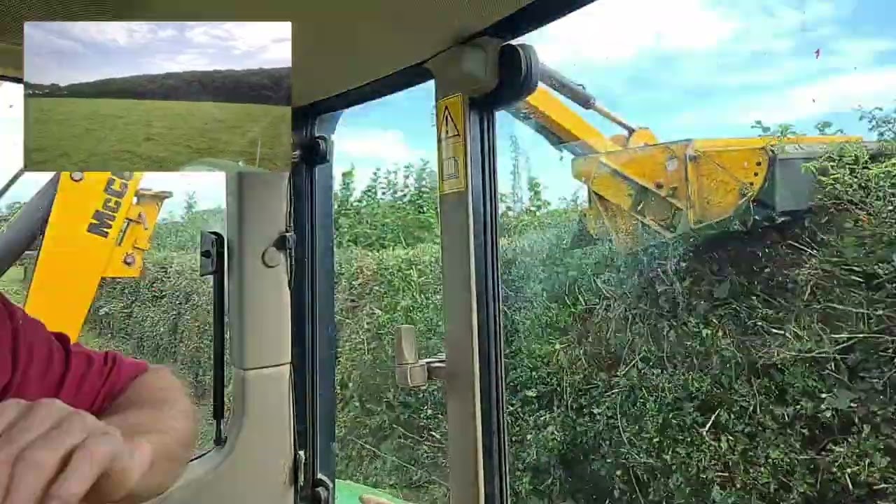 Hedge trimming with PA55E