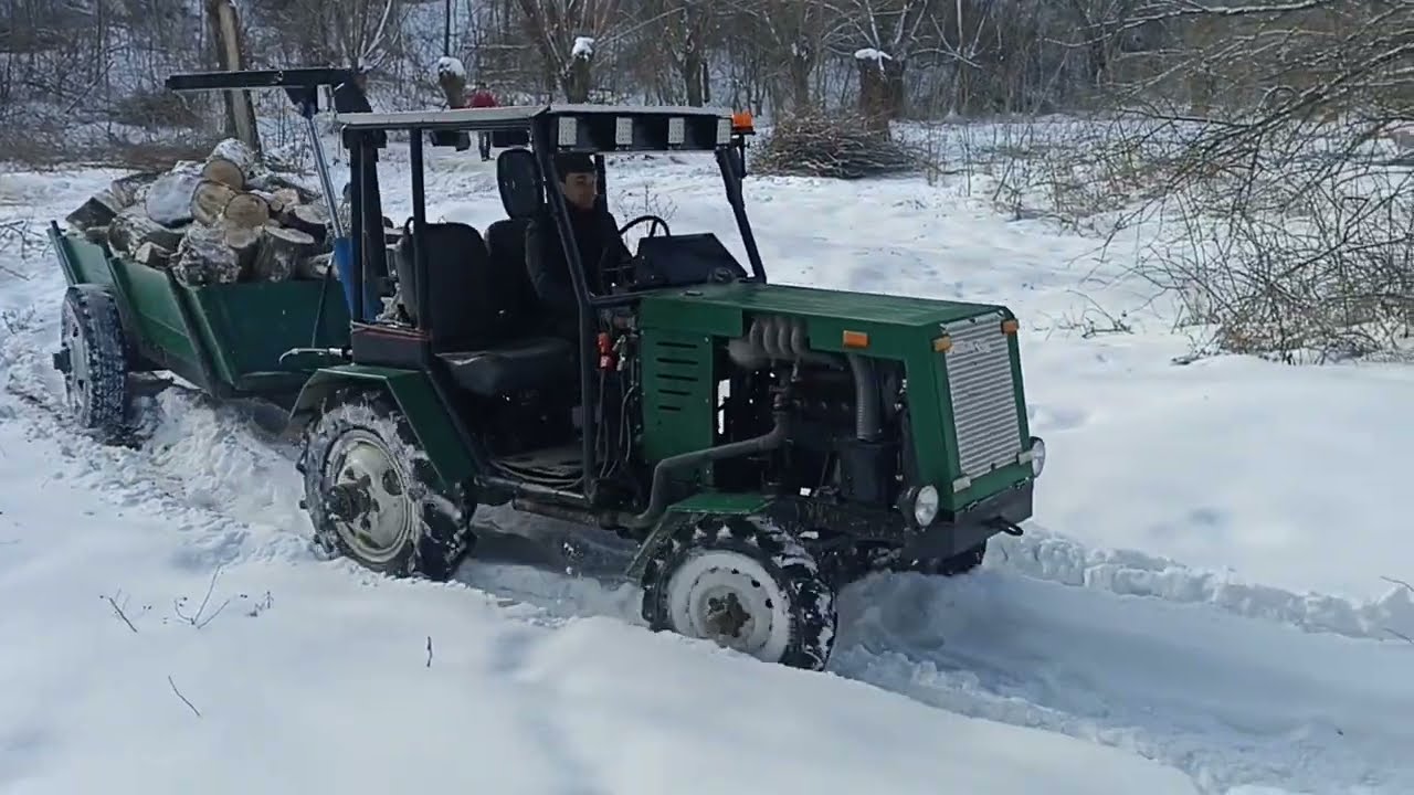 Ніколи не їдьте в ожеледицю по дрова