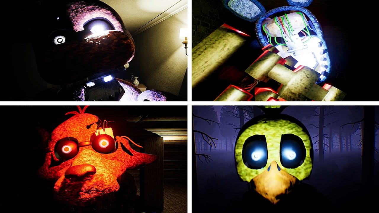 The Joy of Creation: Reboot V2 - Full Playthrough All Jumpscares & Extras (No Commentary)